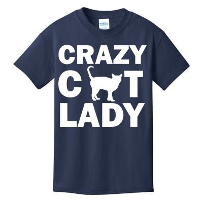 Crazy Cat Lady Kids T-Shirt