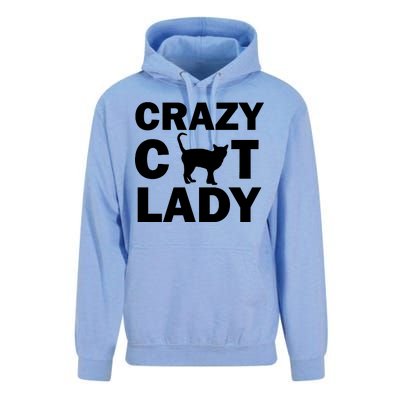 Crazy Cat Lady Unisex Surf Hoodie