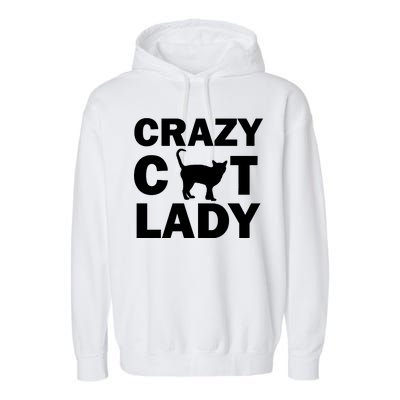 Crazy Cat Lady Garment-Dyed Fleece Hoodie