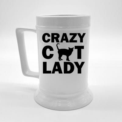 Crazy Cat Lady Beer Stein