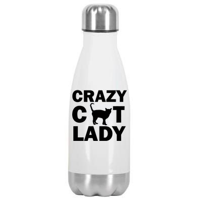 Crazy Cat Lady Stainless Steel Insulated Water Bottle