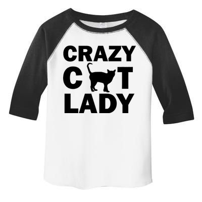 Crazy Cat Lady Toddler Fine Jersey T-Shirt