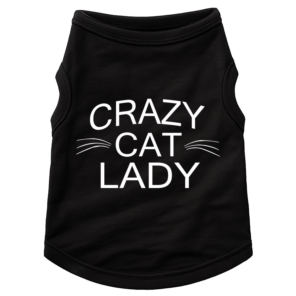 Crazy Cat Lady Whiskers Doggie Tank