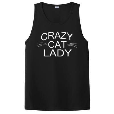 Crazy Cat Lady Whiskers PosiCharge Competitor Tank