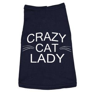 Crazy Cat Lady Whiskers Doggie Tank