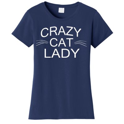 Crazy Cat Lady Whiskers Women's T-Shirt