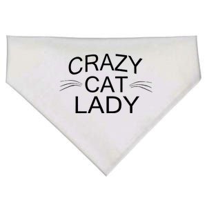 Crazy Cat Lady Whiskers USA-Made Doggie Bandana