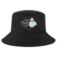 Crazy Chicken Lady Cool Comfort Performance Bucket Hat