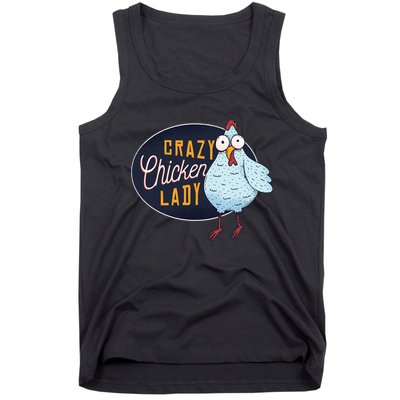 Crazy Chicken Lady Tank Top