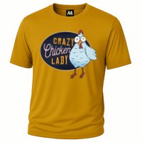 Crazy Chicken Lady Cooling Performance Crew T-Shirt