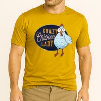 Crazy Chicken Lady Cooling Performance Crew T-Shirt