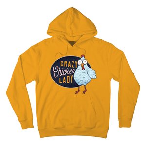 Crazy Chicken Lady Hoodie