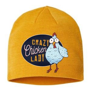 Crazy Chicken Lady Sustainable Beanie