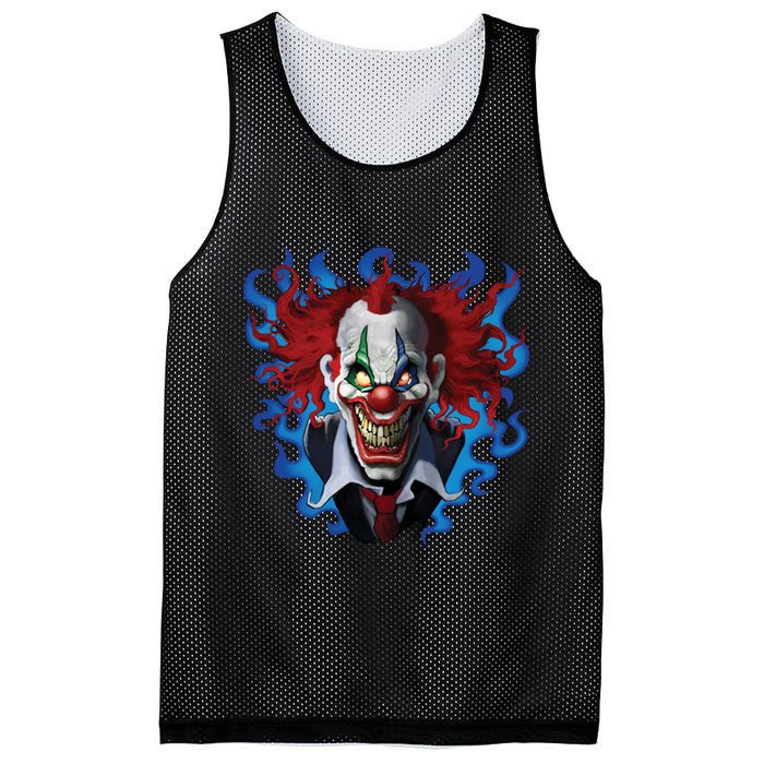 Crazy Clown Mesh Reversible Basketball Jersey Tank