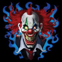 Crazy Clown Mesh Reversible Basketball Jersey Tank