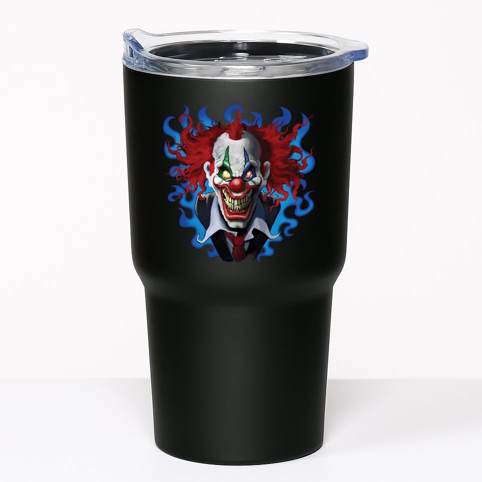 Crazy Clown Tumbler