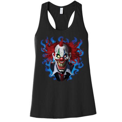 Crazy Clown Women's Racerback Tank