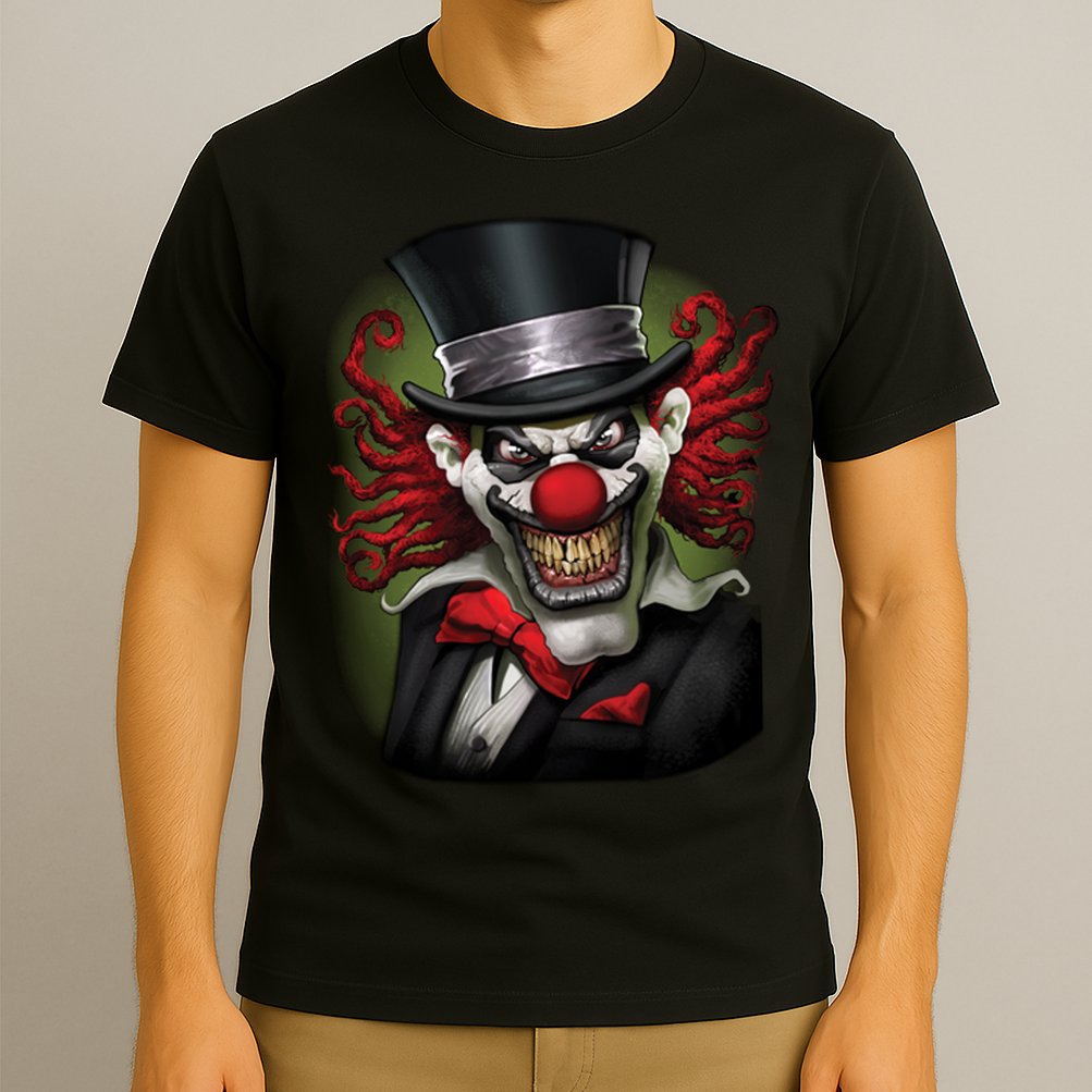 Crazy Clown Smiling T-Shirt