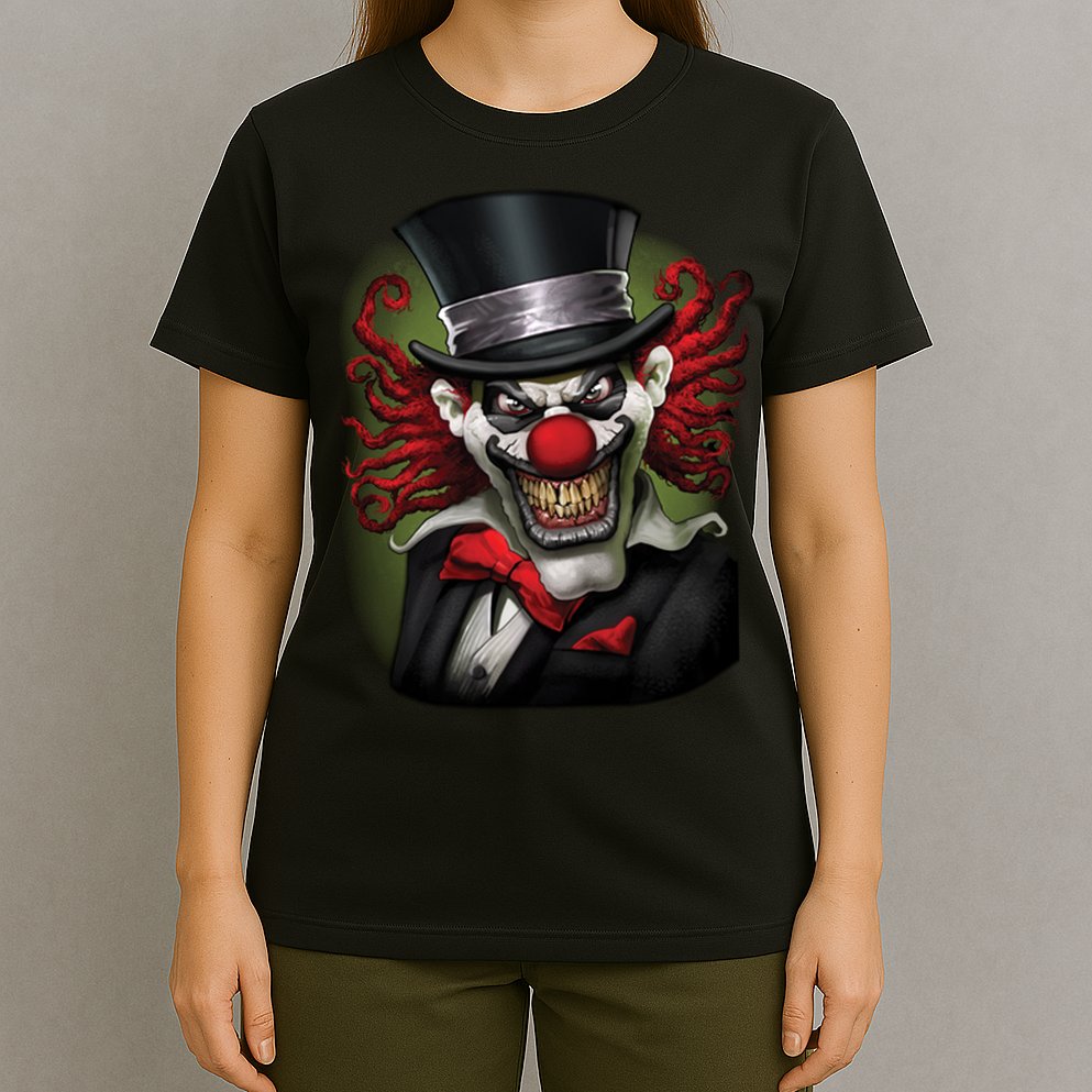 Crazy Clown Smiling T-Shirt