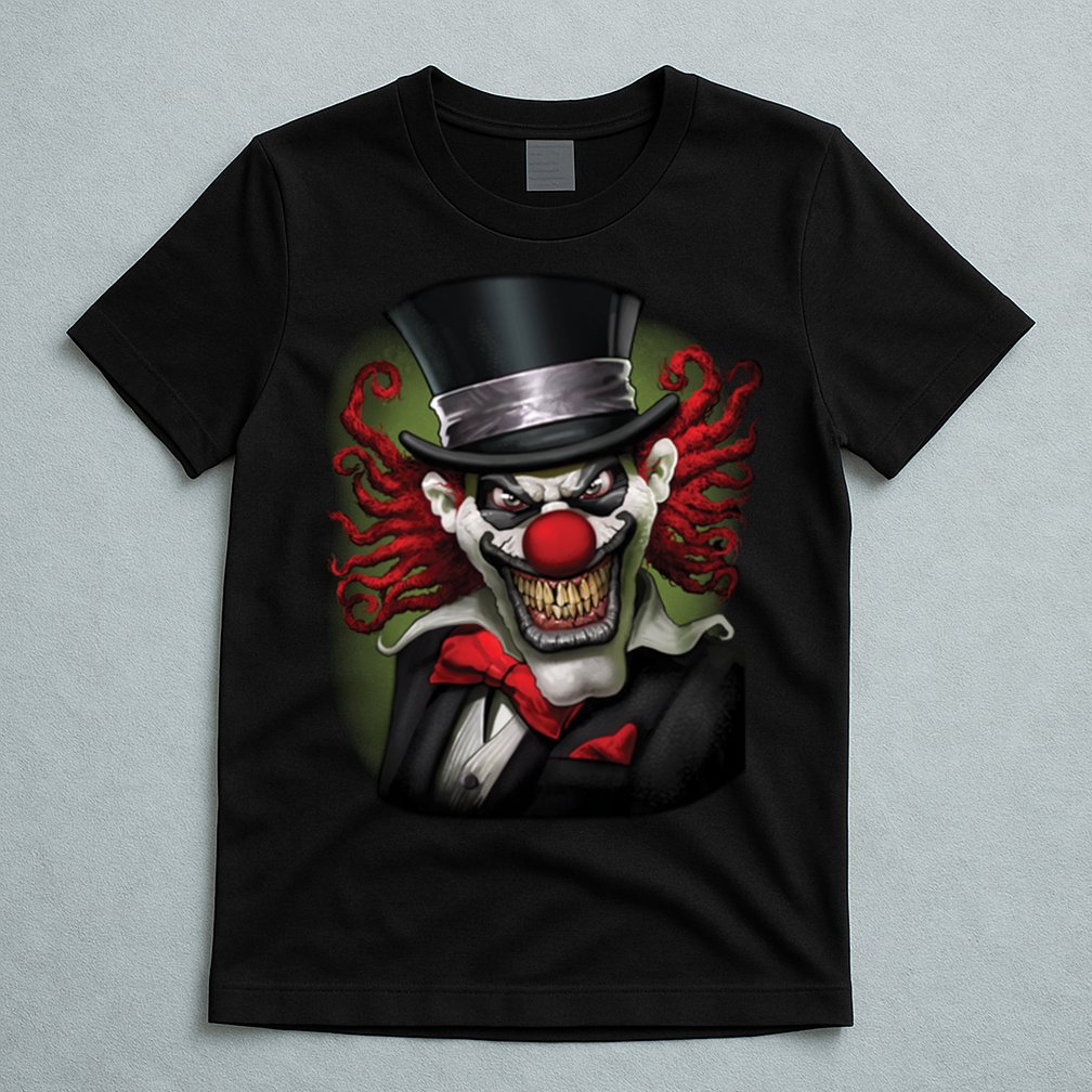 Crazy Clown Smiling T-Shirt