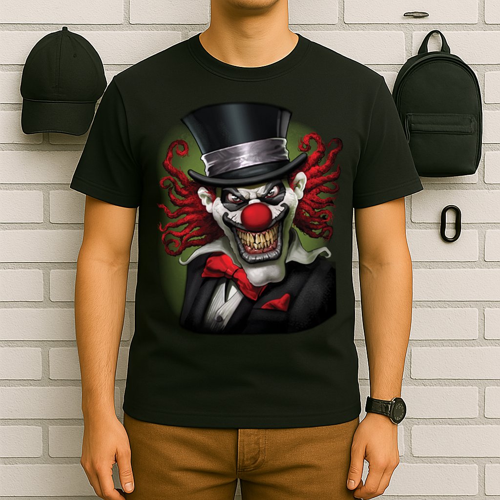 Crazy Clown Smiling T-Shirt