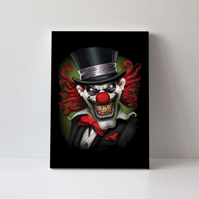 Crazy Clown Smiling Canvas