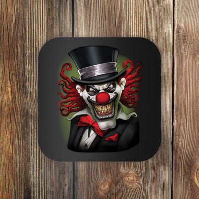 Crazy Clown Smiling Coaster