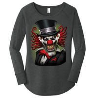 Crazy Clown Smiling Women's Perfect Tri Tunic Long Sleeve Shirt