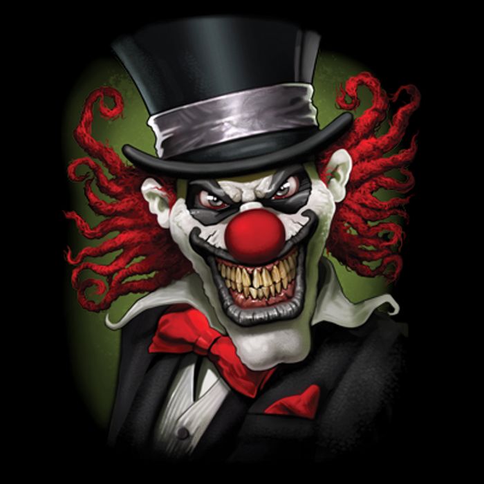 Crazy Clown Smiling 16 in Basic Backpack