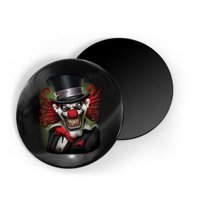 Crazy Clown Smiling Magnet