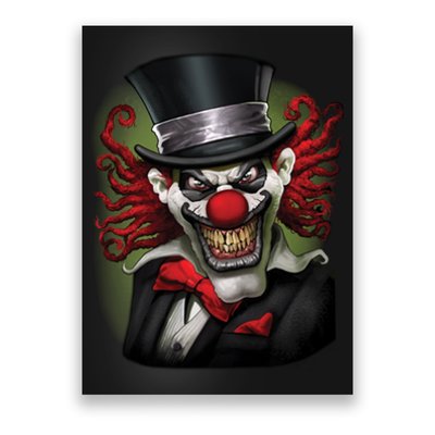 Crazy Clown Smiling Poster