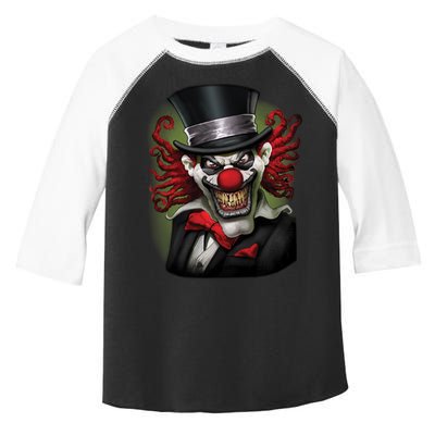 Crazy Clown Smiling Toddler Fine Jersey T-Shirt