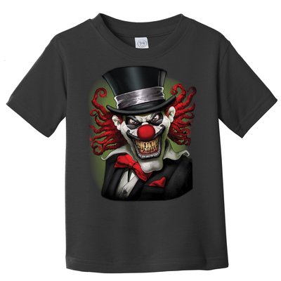 Crazy Clown Smiling Toddler T-Shirt