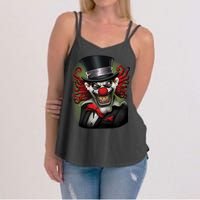 Crazy Clown Smiling Women's Strappy Tank