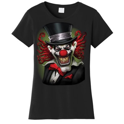 Crazy Clown Smiling Women's T-Shirt