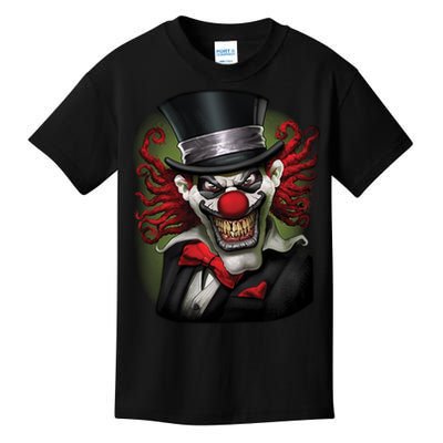 Crazy Clown Smiling Kids T-Shirt