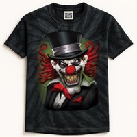 Crazy Clown Smiling Kids Tie-Dye T-Shirt