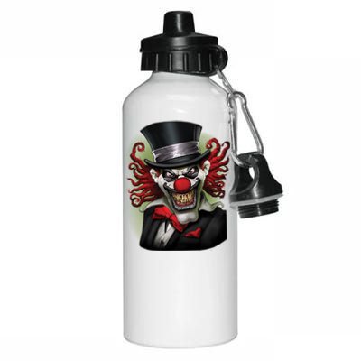 Crazy Clown Smiling Aluminum Water Bottle