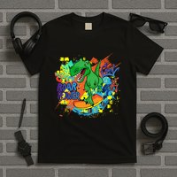Crazy Cool Skateboarding T-Rex T-Shirt