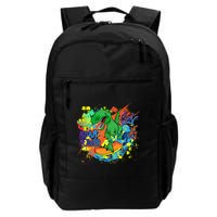 Crazy Cool Skateboarding T-Rex Backpack