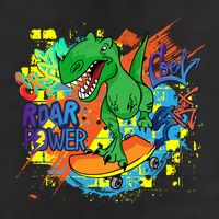 Crazy Cool Skateboarding T-Rex Beanie