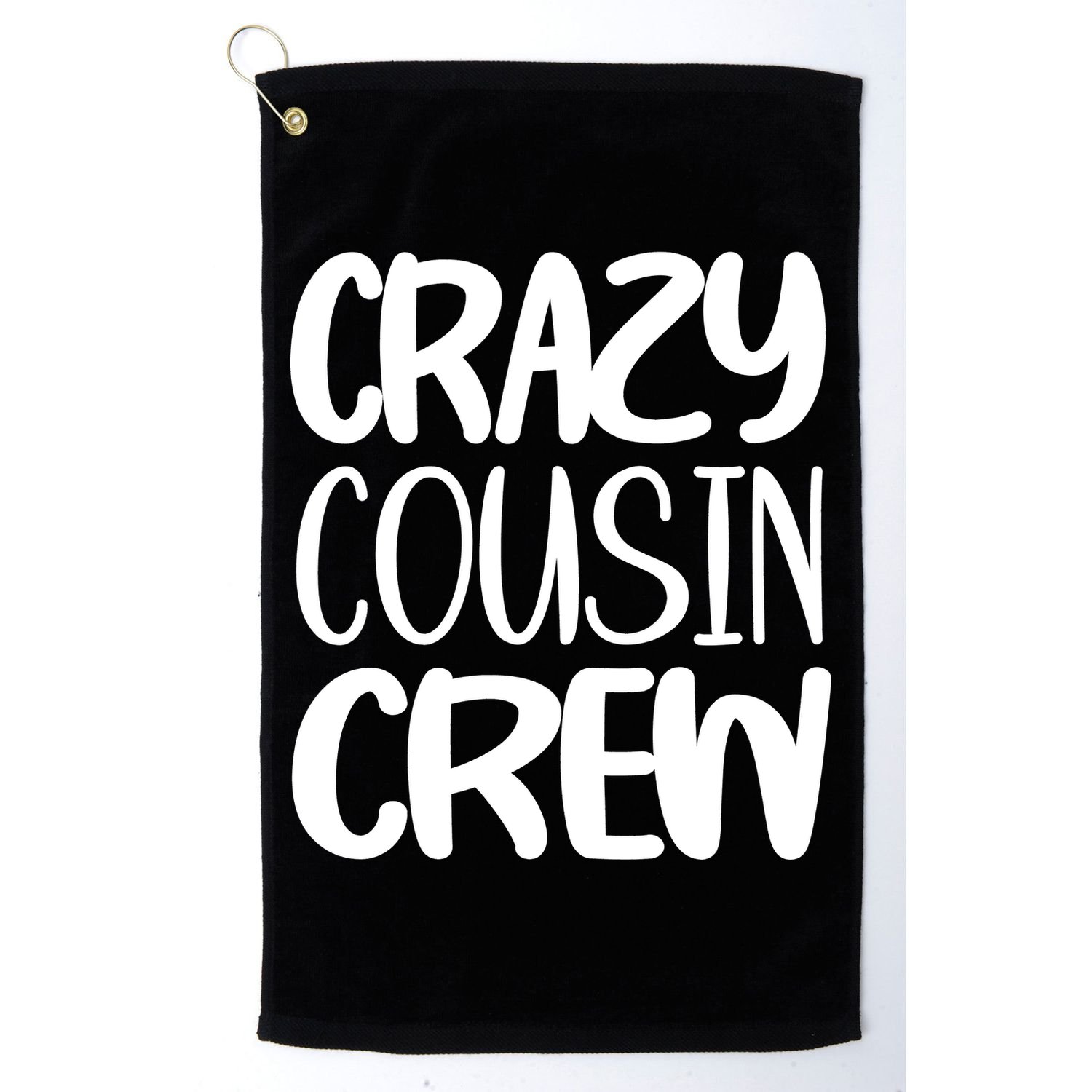 Crazy Cousin Crew Golf Towel