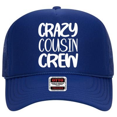 Crazy Cousin Crew High Crown Mesh Back Trucker Hat