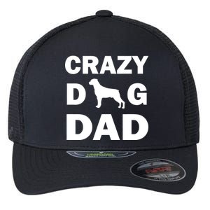 Crazy Dog Dad Flexfit Unipanel Trucker Cap