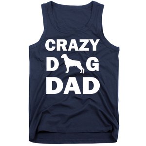 Crazy Dog Dad Tank Top