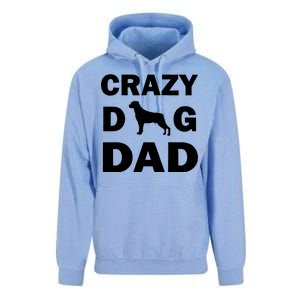 Crazy Dog Dad Unisex Surf Hoodie