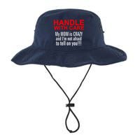 Crazy Mom - Handle With Care Funny Legacy Cool Fit Booney Bucket Hat