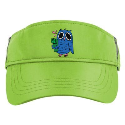 Crazy Owl Gun Adult Drive Performance Visor