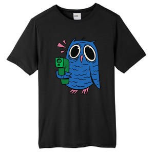 Crazy Owl Gun Tall Fusion ChromaSoft Performance T-Shirt