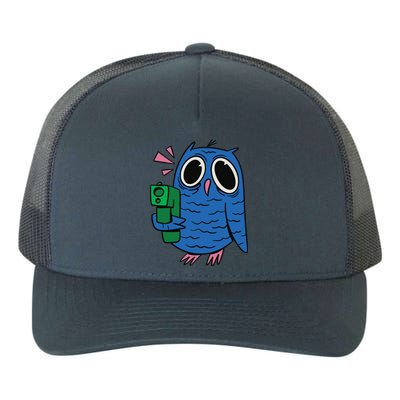 Crazy Owl Gun Yupoong Adult 5-Panel Trucker Hat